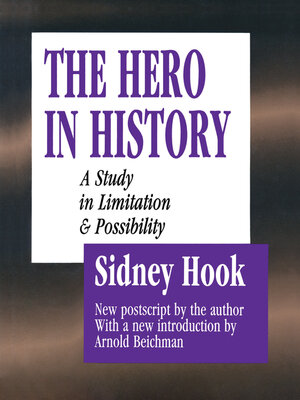 cover image of The Hero in History